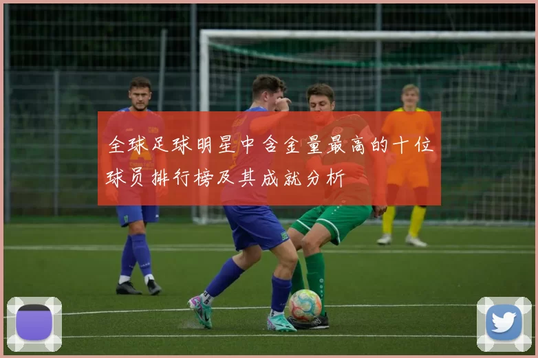 全球足球明星中含金量最高的十位球员排行榜及其成就分析